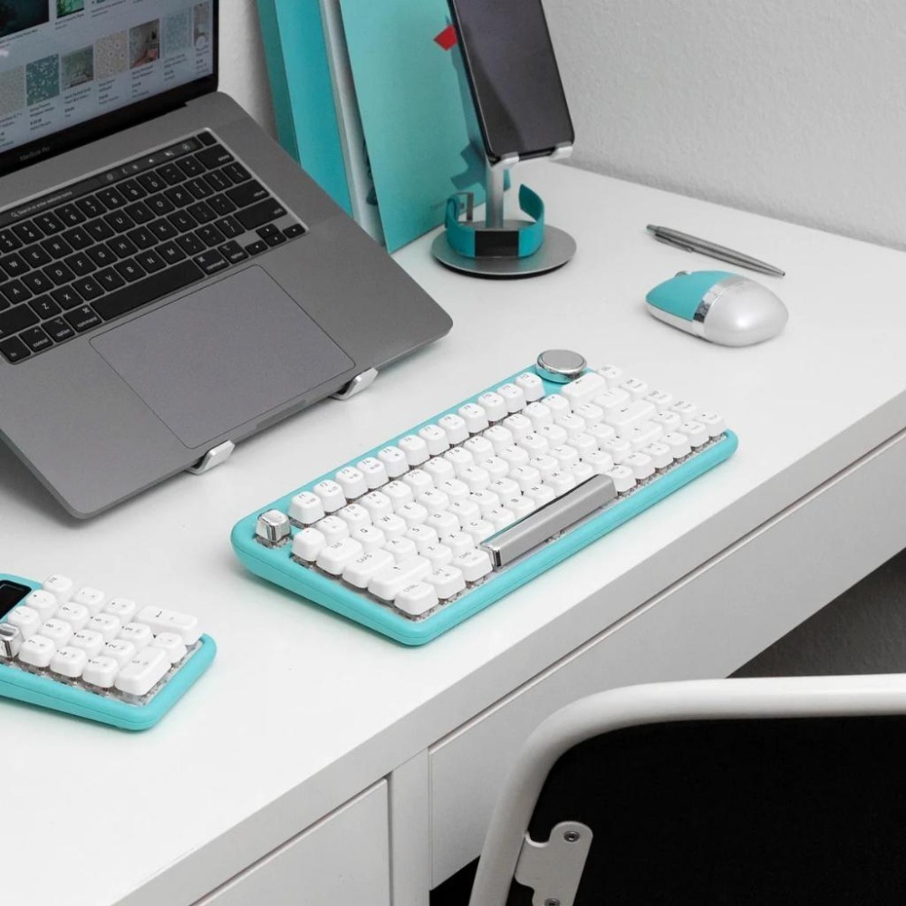 【限時活動】AZIO IZO 藍牙短鍵盤 無線鍵盤 復古 英文鍵盤 PBT 青軸/紅軸 Windows MAC 光華商場-細節圖8