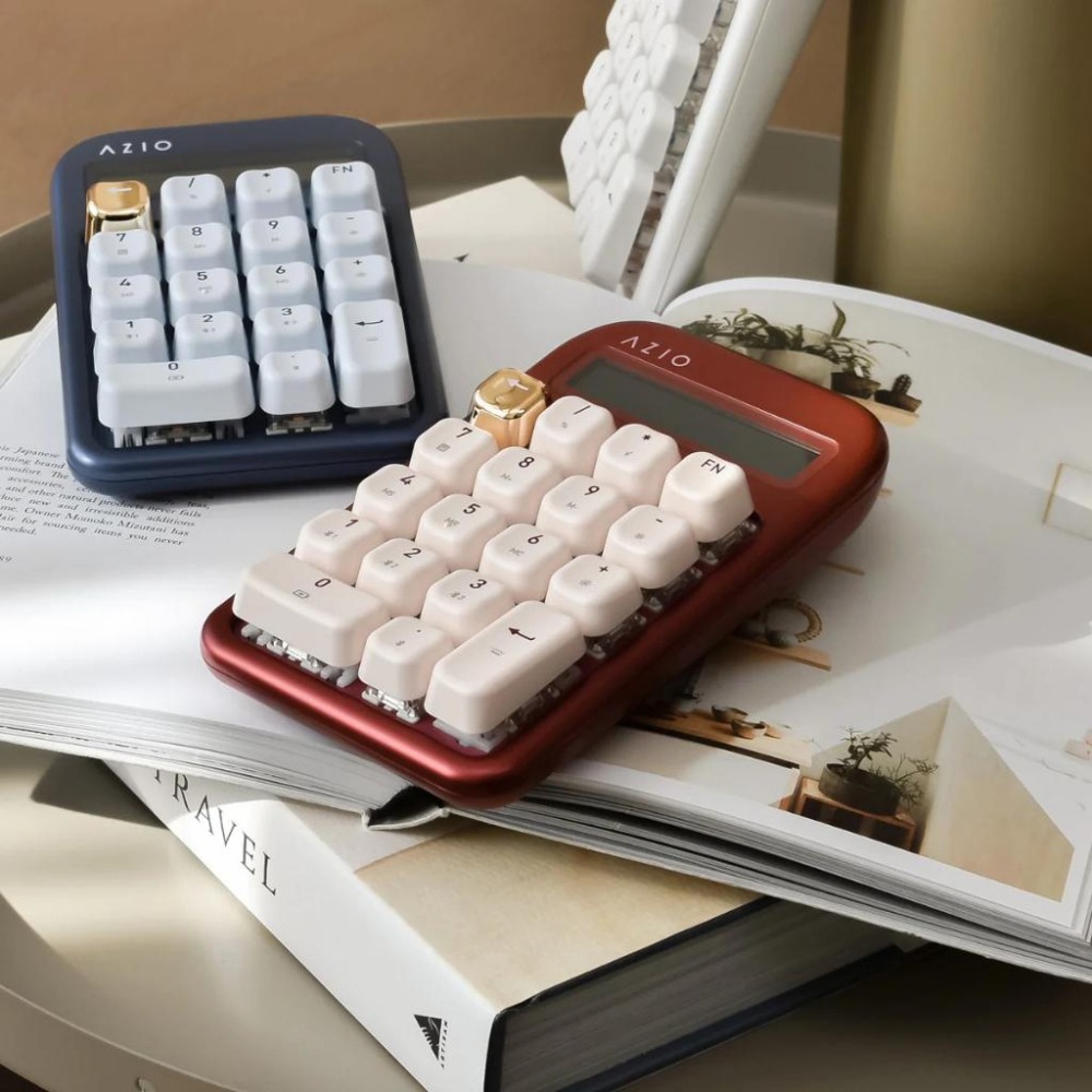 AZIO IZO藍牙計算機鍵盤 梨花白 鳶尾藍 巴洛克玫瑰 沉墨柳 櫻草粉 薄荷綠 大黃蜂 青軸 紅軸 計算機 光華商場-細節圖8