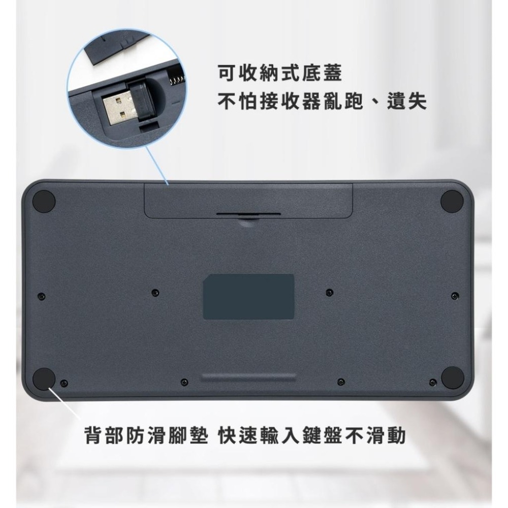 【限時活動】LEXMA LS6550R 輕巧無線鍵鼠組 無線滑鼠 無線鍵盤 辦公滑鼠 接收器 雷馬 光華商場-細節圖6