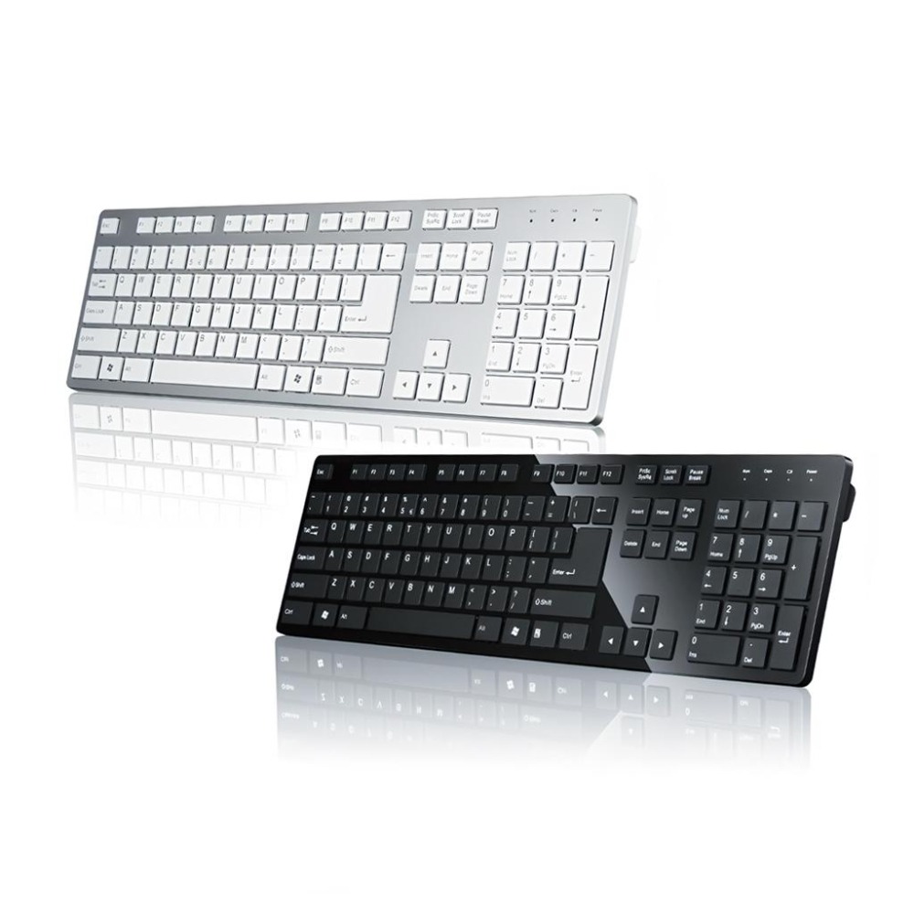 【熱銷款】iRocks 艾芮克 IRK01 巧克力超薄鏡面 K01 剪刀腳 銀/黑 有線鍵盤光華商場-細節圖2