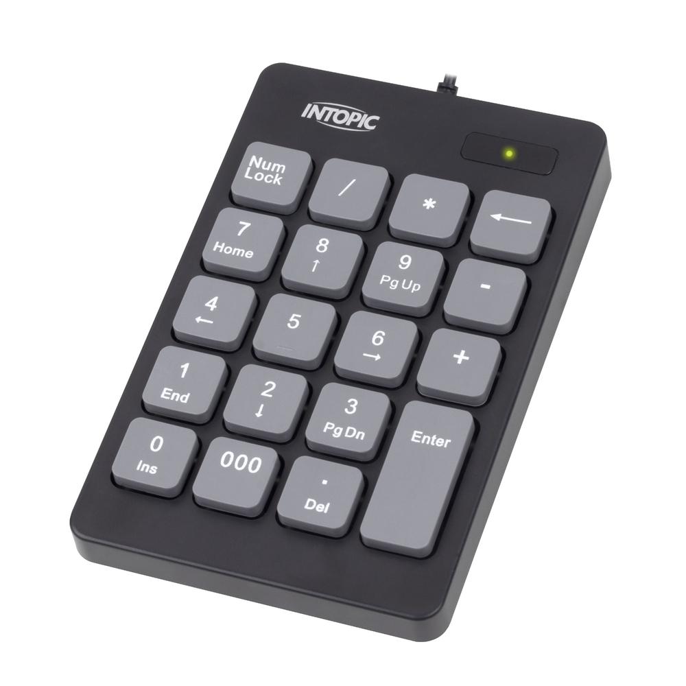 【現貨熱銷】INTOPIC 廣鼎 KBD-N99 USB 巧克力 數字鍵盤 數字鍵 安靜 電腦數字鍵 外接式 光華商場-細節圖2