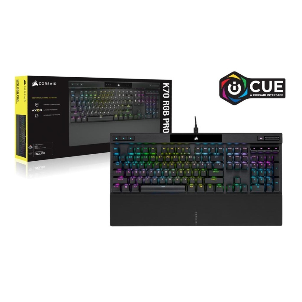 CORSAIR 海盜船 K70 PRO 機械式鍵盤 中文 英文 紅軸 青軸 茶軸 銀軸 CH-9109 光華商場-細節圖2