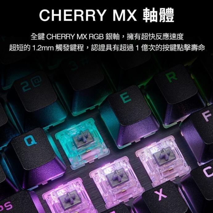 CORSAIR 海盜船 K70 PRO 機械式鍵盤 中文 英文 紅軸 青軸 茶軸 銀軸 CH-9109 光華商場-細節圖6