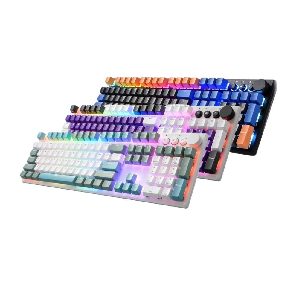 【加碼好禮】iRocks 艾芮克 K74R 機械式鍵盤 雙模 熱插拔 Gateron軸 紅軸 茶軸 青軸 RGB 中文-細節圖2