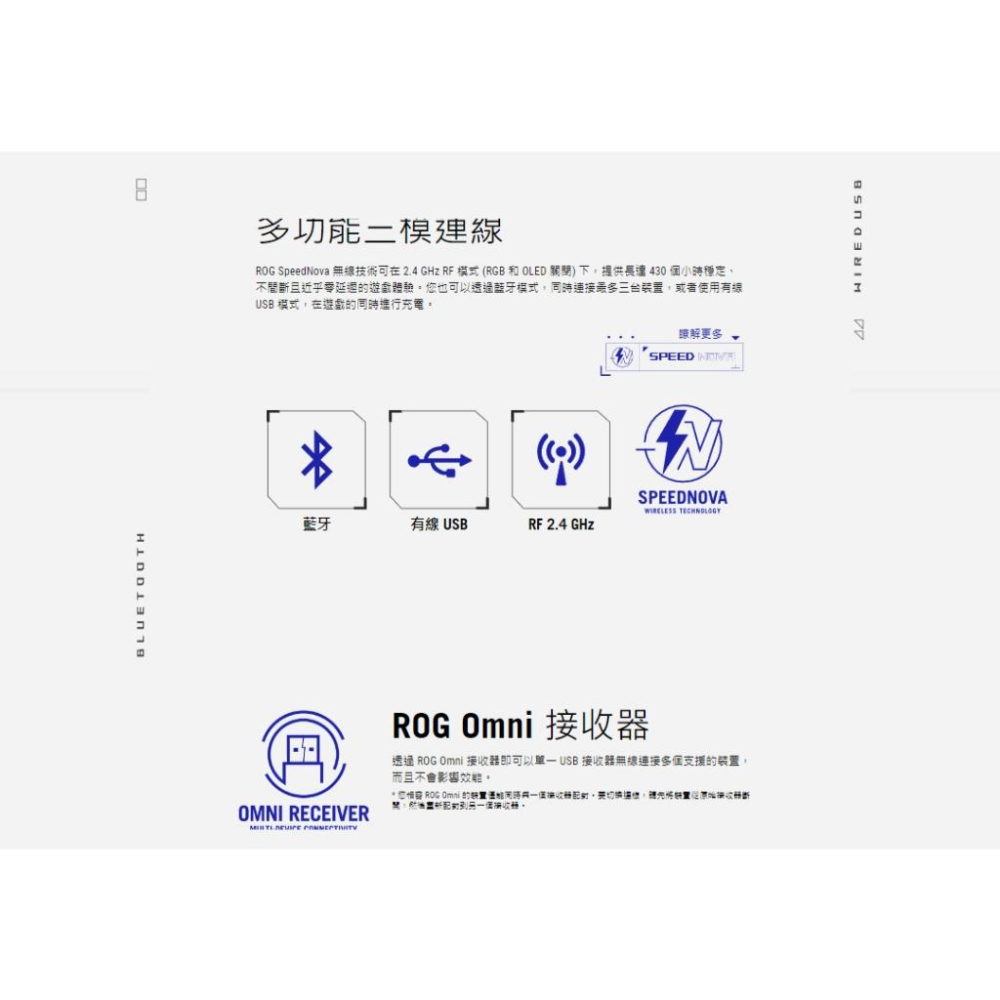 ASUS華碩 ROG Falchion RX Low Profile－65% 三模無線鍵盤 機械鍵盤 電競鍵盤 遊戲鍵盤-細節圖7