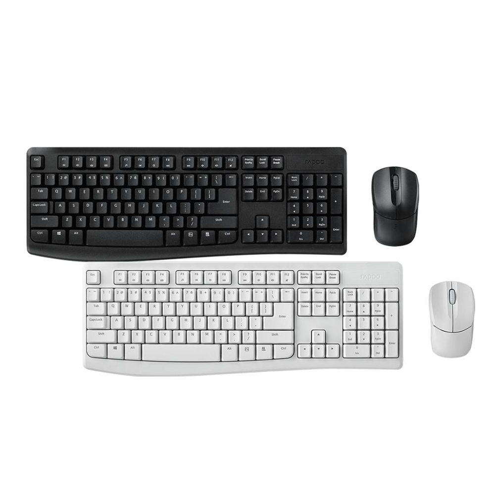 Rapoo 雷伯 X1800 PRO 無線光學鍵鼠組 鍵盤滑鼠組 鍵鼠組 商用鍵鼠組 X1800PRO 光華商場-細節圖2