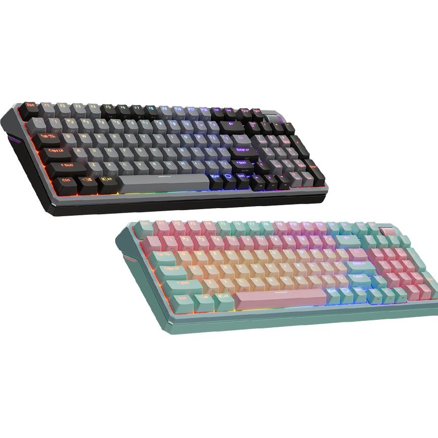 【鍵軸熱插拔】Cooler Master 酷碼 MK770 RGB 中文 三模 機械鍵盤 遊戲鍵盤 無線鍵盤 紅軸/白軸-細節圖2