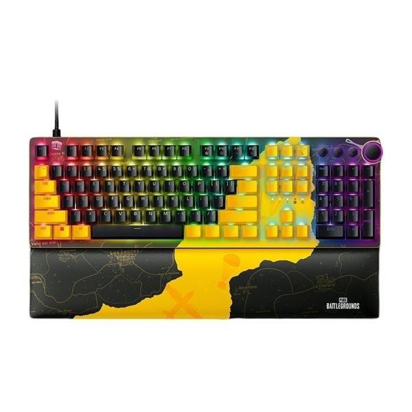 Razer 雷蛇 Huntsman V2 絕地求生聯名款 機械鍵盤 英文 線性光軸 絕地求生 遊戲鍵盤 獵魂光蛛 光華-細節圖2