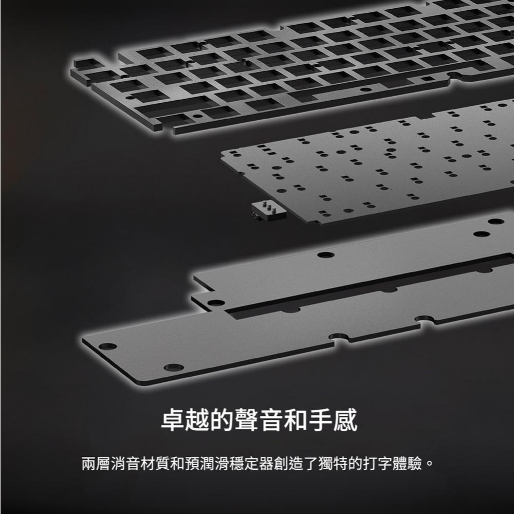 CORSAIR 海盜船 K70 CORE TKL WIRELESS－RGB 機械式鍵盤 紅軸／英文 無線鍵盤 遊戲鍵盤-細節圖7