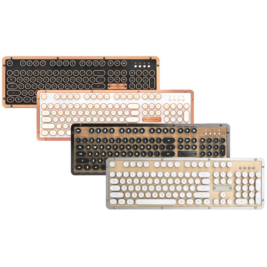 【限時活動】AZIO RETRO CLASSIC BT 藍牙復古打字機機械式鍵盤 中文 藍芽 機械 光華商場-細節圖2