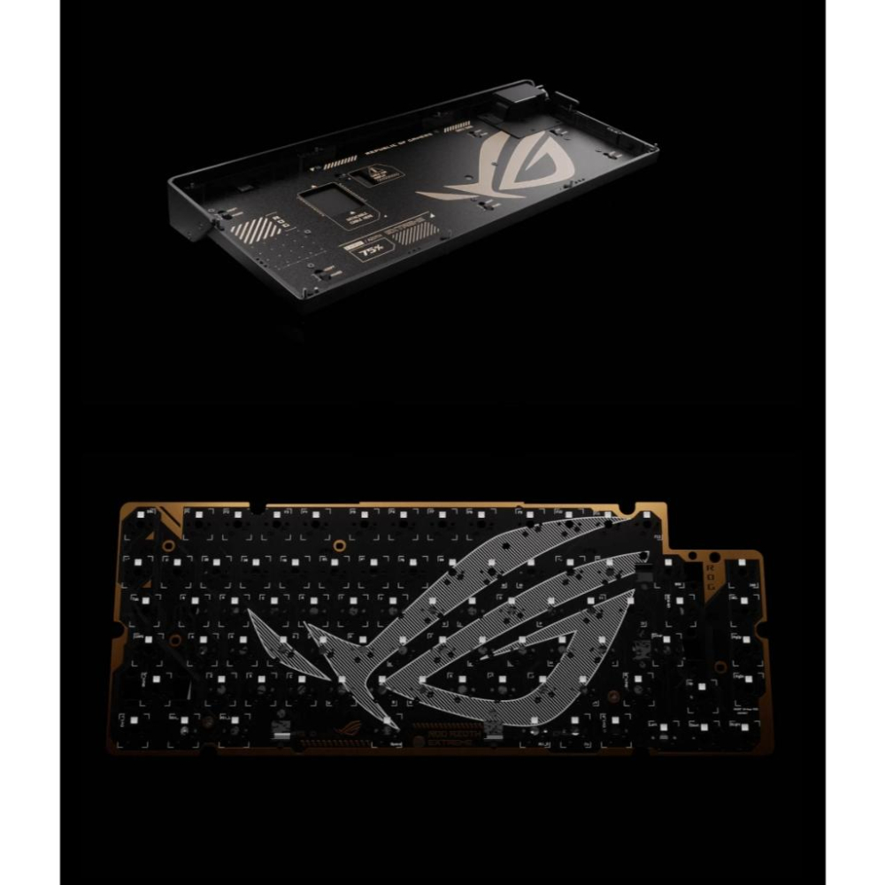 ASUS 華碩 ROG Azoth Extreme－75% 三模機械式鍵盤 (雪軸／風暴軸) 電競鍵盤 客製化 光華商場-細節圖4