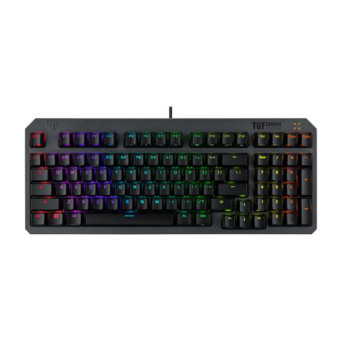 【現貨熱銷】ASUS 華碩 TUF GAMING K3 GEN II 電競鍵盤 有線鍵盤 RGB 鋁合金上蓋 腕墊 光華-細節圖2