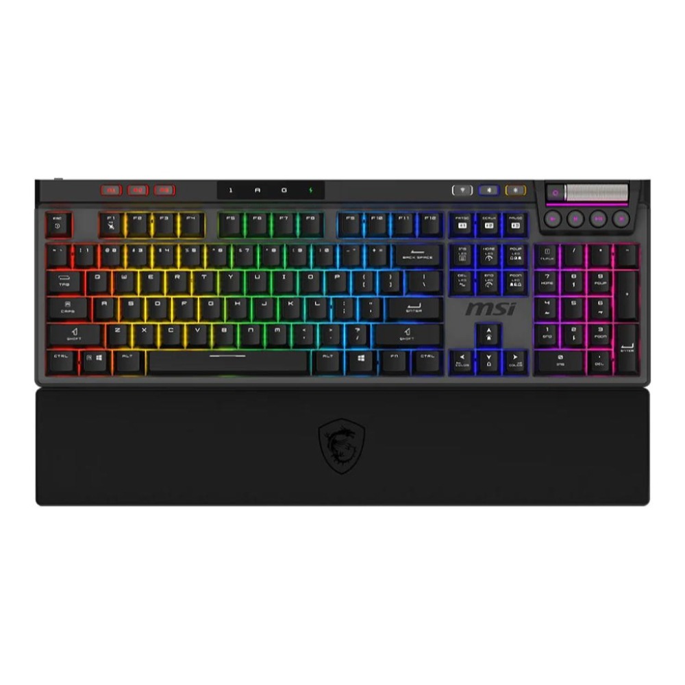MSI 微星 STRIKE PRO WIRELESS SILENT 無線靜音鍵盤 無線鍵盤 靜音鍵盤 遊戲鍵盤 光華-細節圖2