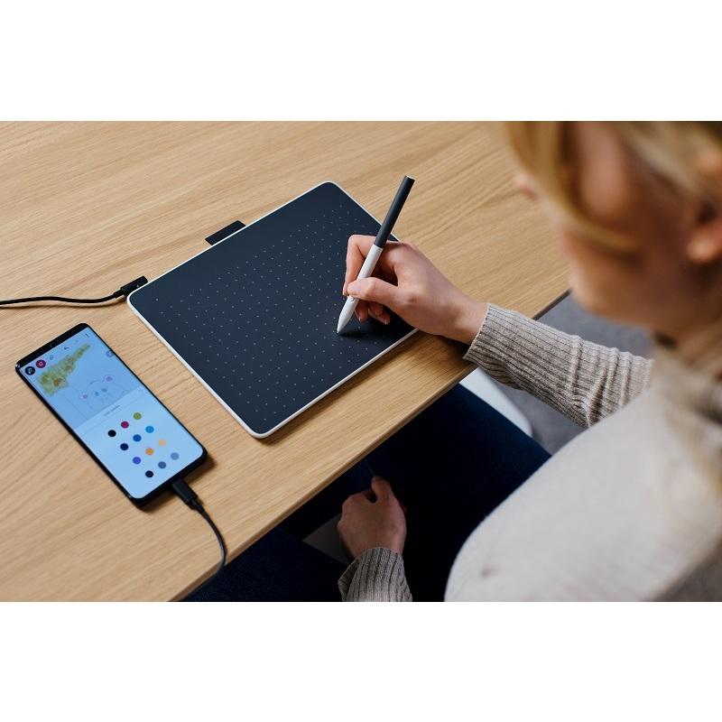 Wacom One 藍牙繪圖板 中 入門款 繪圖板 藍芽 電腦繪圖板 電繪板 無線繪圖板 光華商場-細節圖5