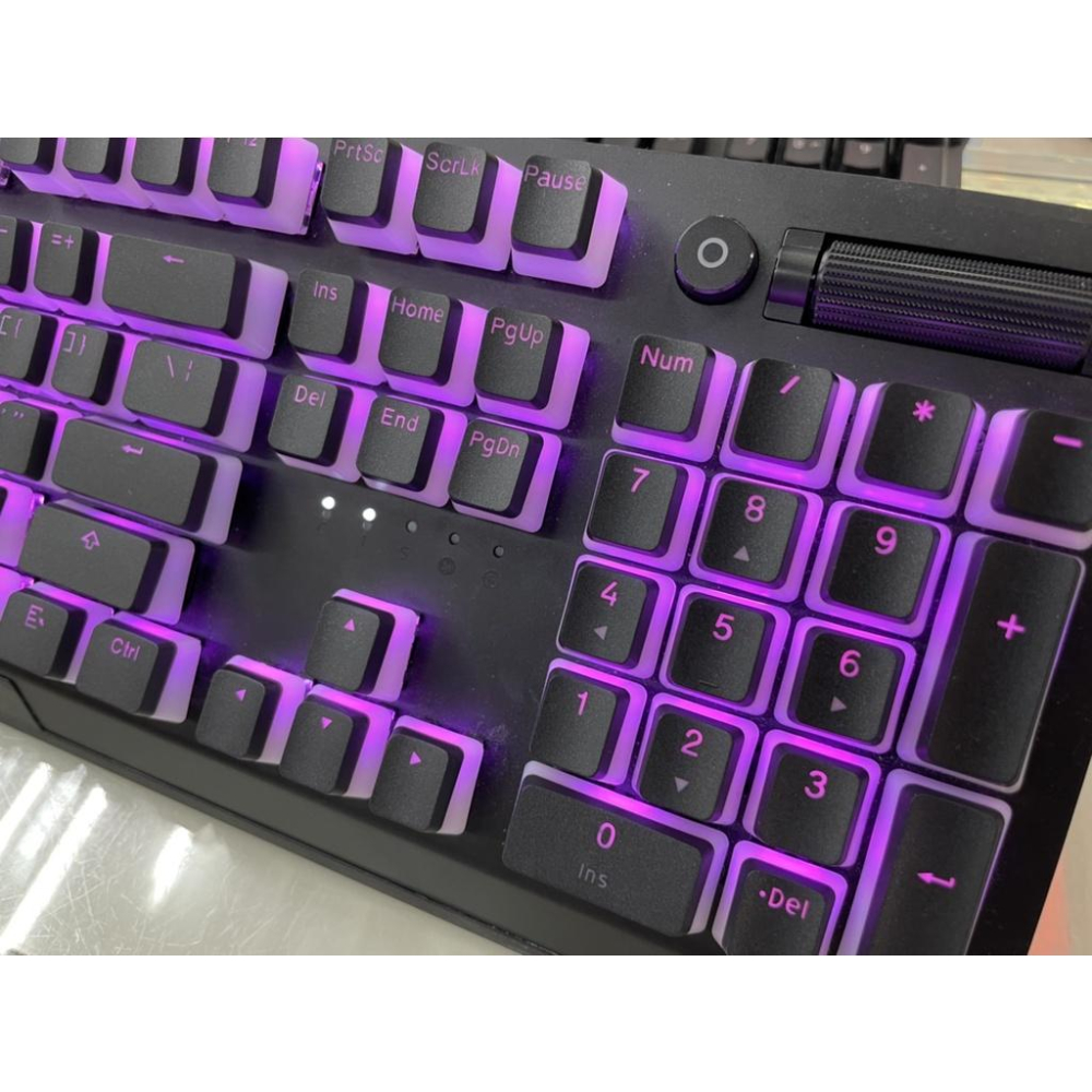 【現貨免運】PBT 布丁 機械鍵盤專用 黑色 白色 粉色 鍵帽 OEM 英文 英刻 108鍵 鍵盤-細節圖6