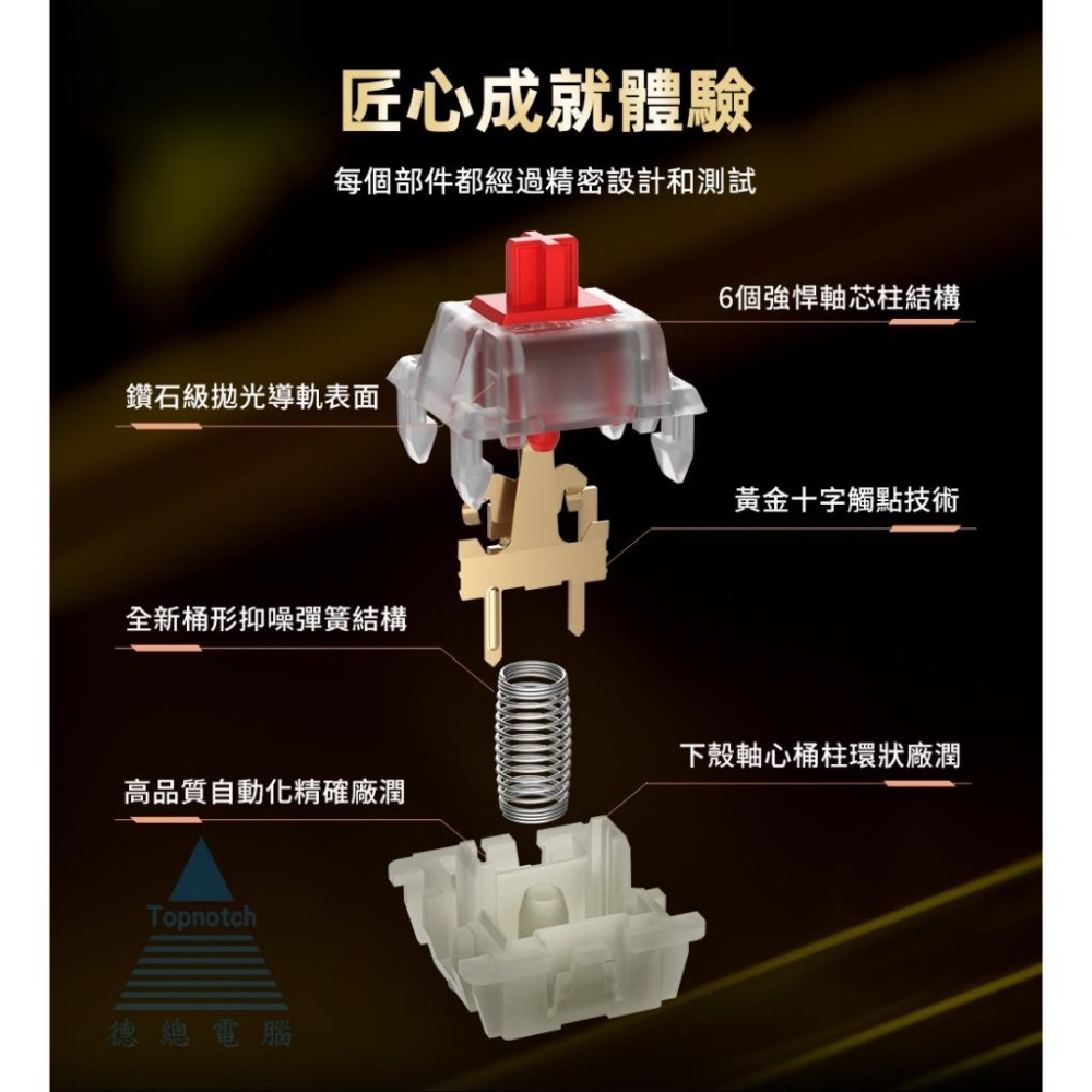 Cherry 櫻桃 MX2A RGB 軸體罐 35顆 墨軸/青軸/茶軸/玉軸/銀軸/靜音紅軸/極光軸 機械軸 軸罐 光華-細節圖6