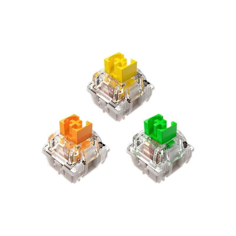 Razer 雷蛇 Mechanical Switches 機械軸體 3Pin 十字軸 機械軸 黃軸/綠軸/橘軸 光華-細節圖2