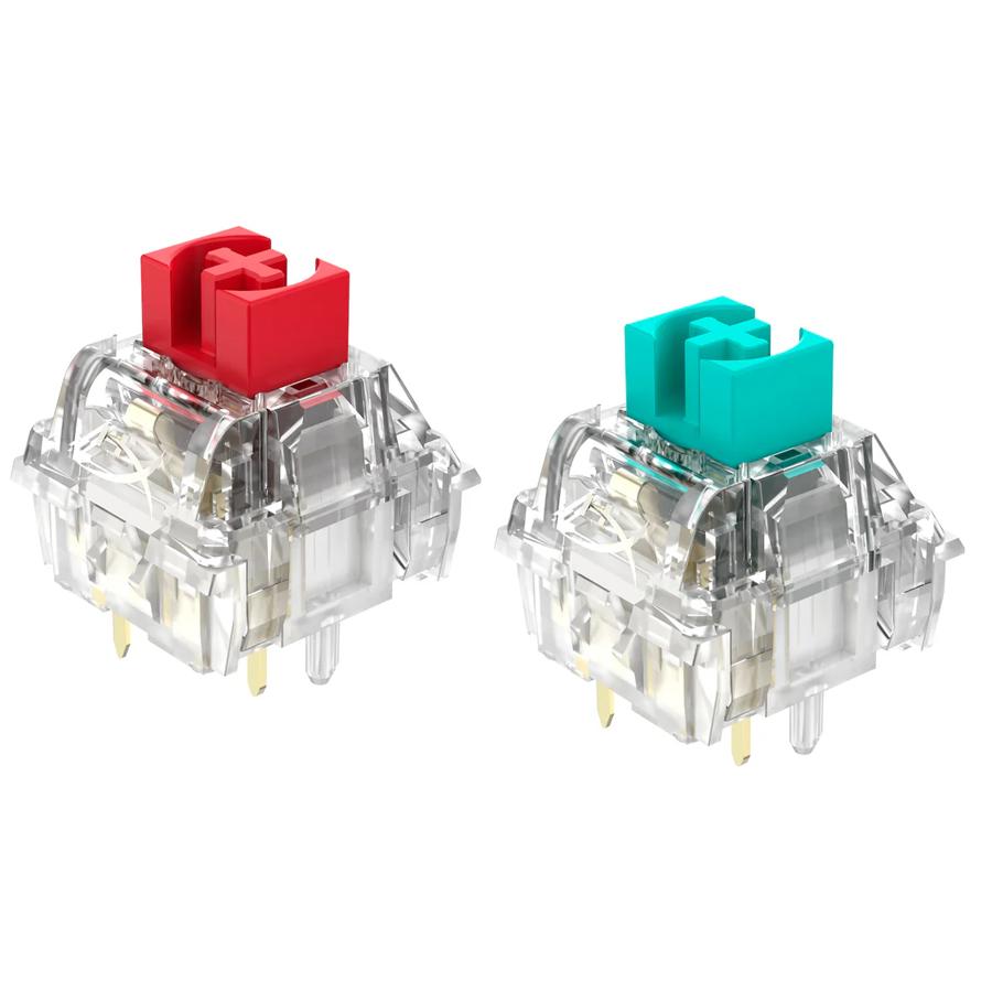 HyperX Linear Switch 線性機械軸體(45顆) 輕快紅軸/青綠軸 線性軸 機械軸體 鍵盤軸體 光華-細節圖2