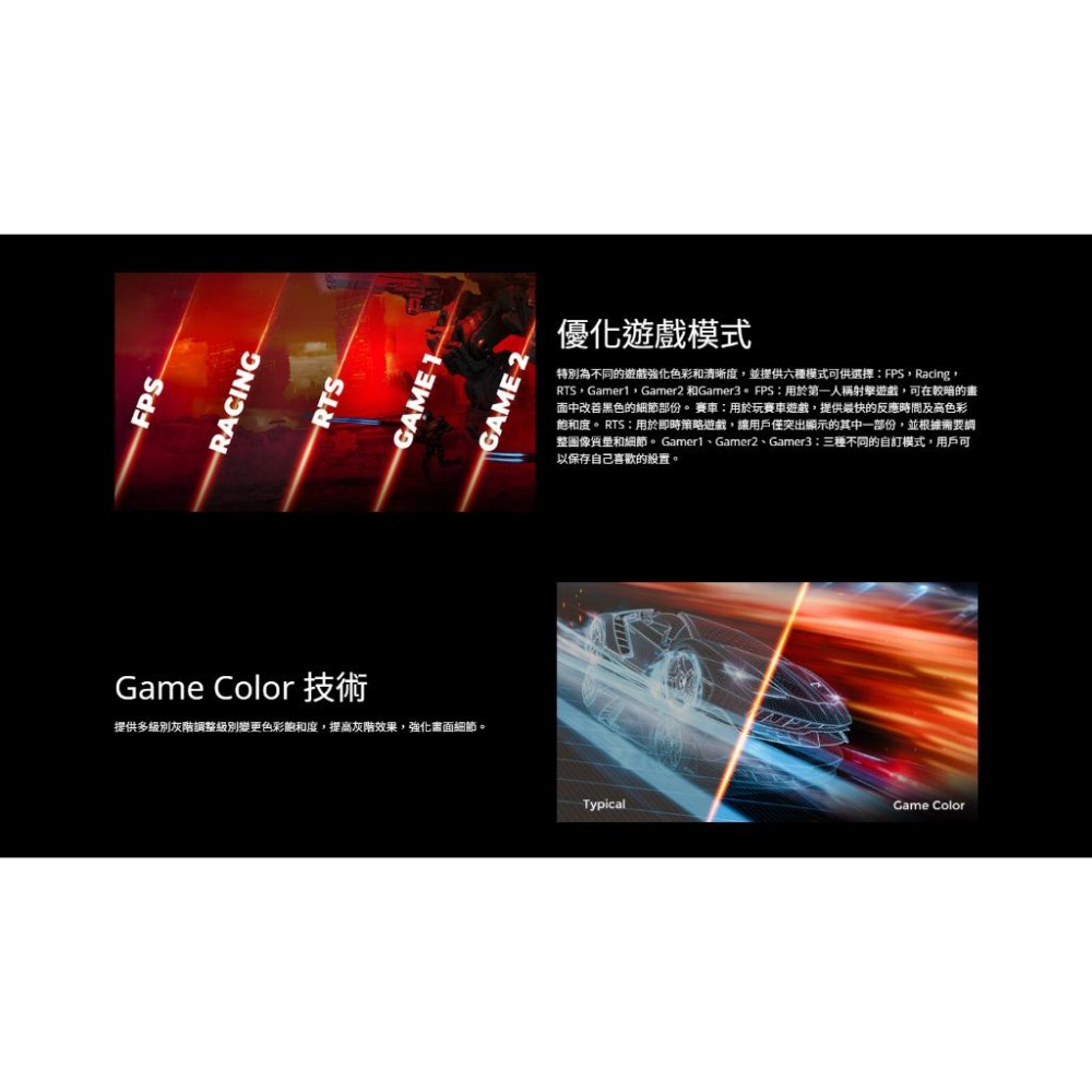 AOC U27G4 27吋 4K 電競螢幕 160hz／IPS／0.5ms／FHD@320Hz 模式 光華商場 公司貨-細節圖6