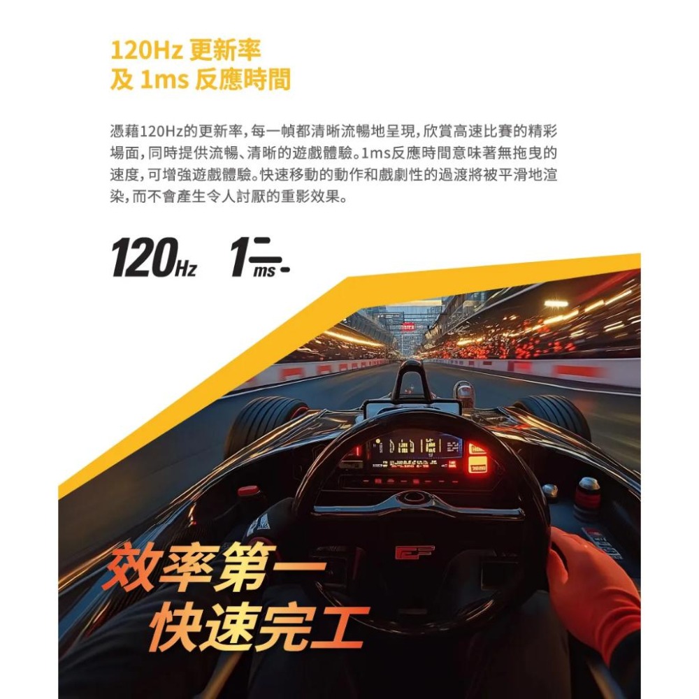 AOC 24B36H3 24吋 FHD 電腦螢幕 120Hz／IPS／1ms／101%NTSC ／VGA 光華 公司貨-細節圖5