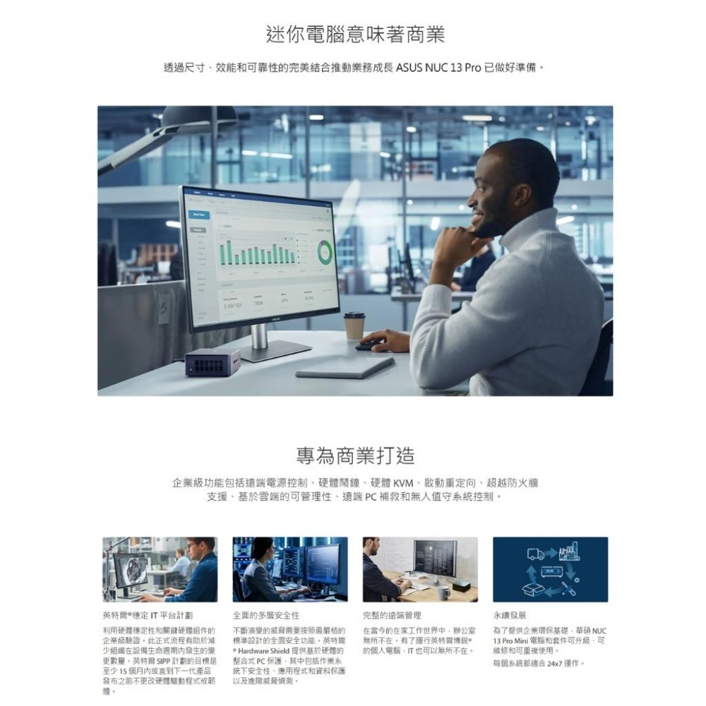 【升級含安裝】ASUS 華碩 NUC 13 PRO RNUC13ANHI700009I I7-1360P 迷你電腦-細節圖3