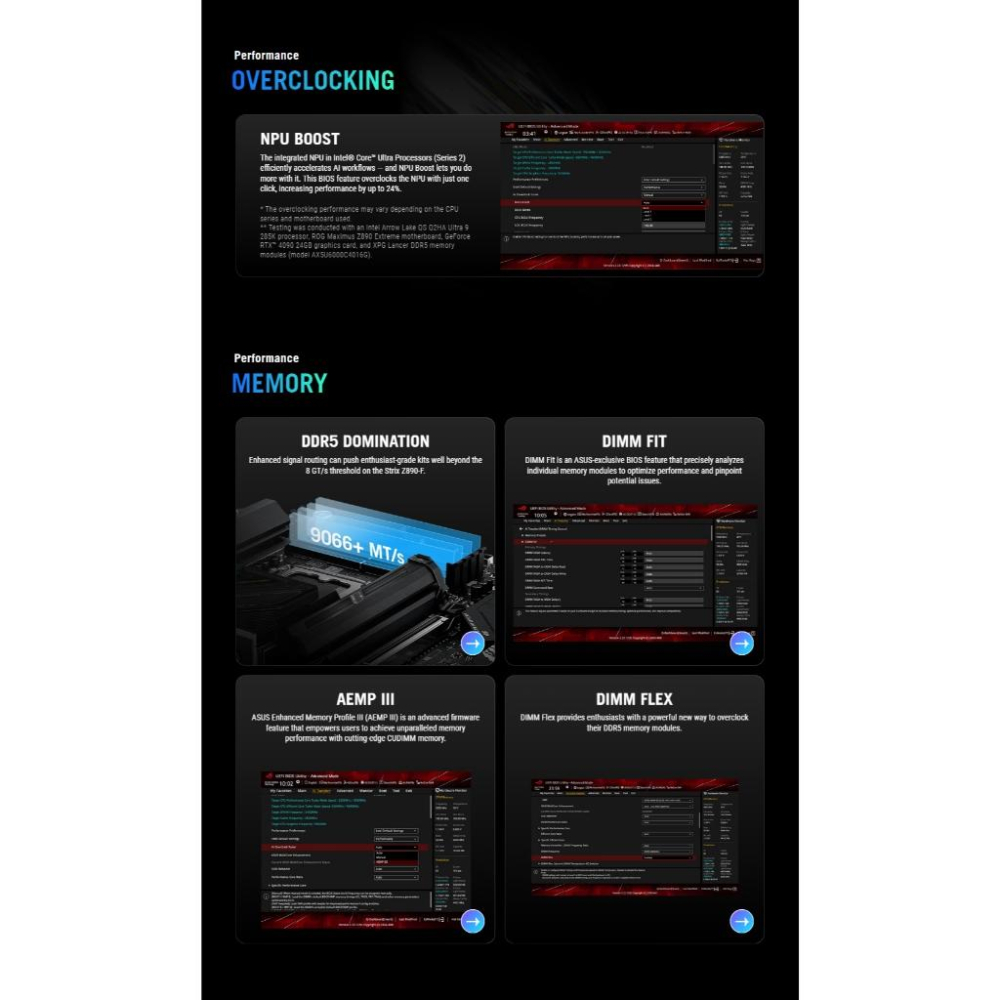 ASUS 華碩 ROG STRIX Z890-F GAMING WIFI－ATX 主機板 LGA1851 光華-細節圖6