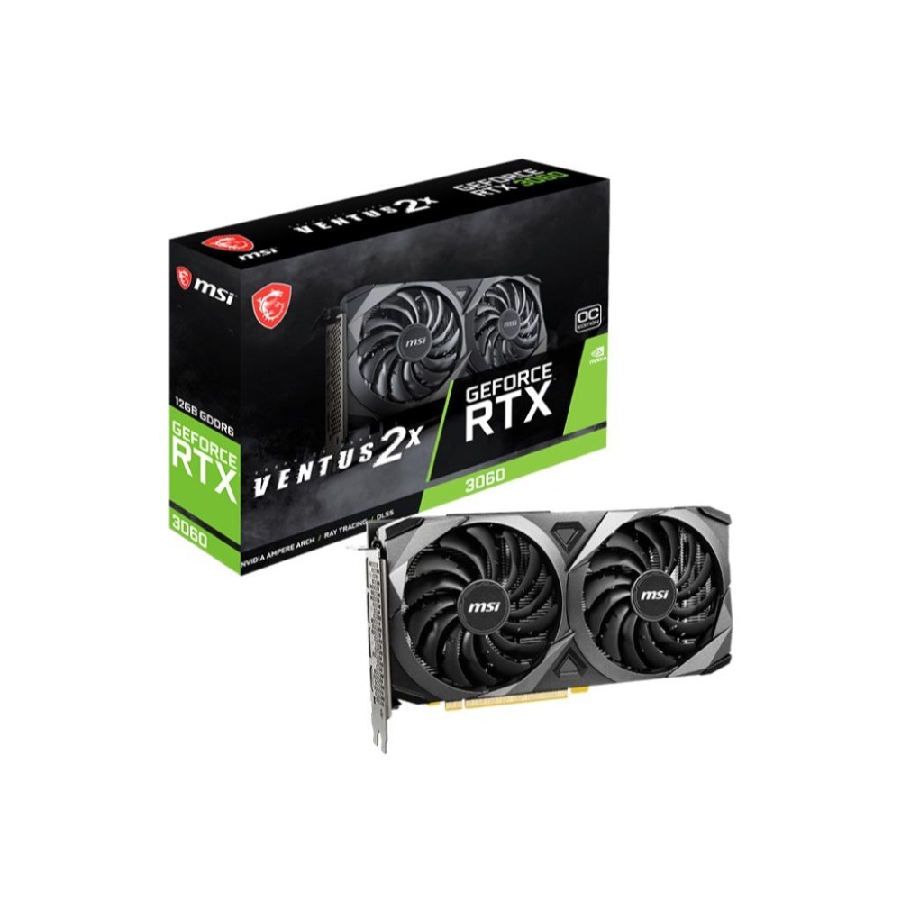MSI 微星 RTX3060 VENTUS 2X 12G OC 顯示卡 GDDR6 RTX 3060 超頻版 光華商場-細節圖2
