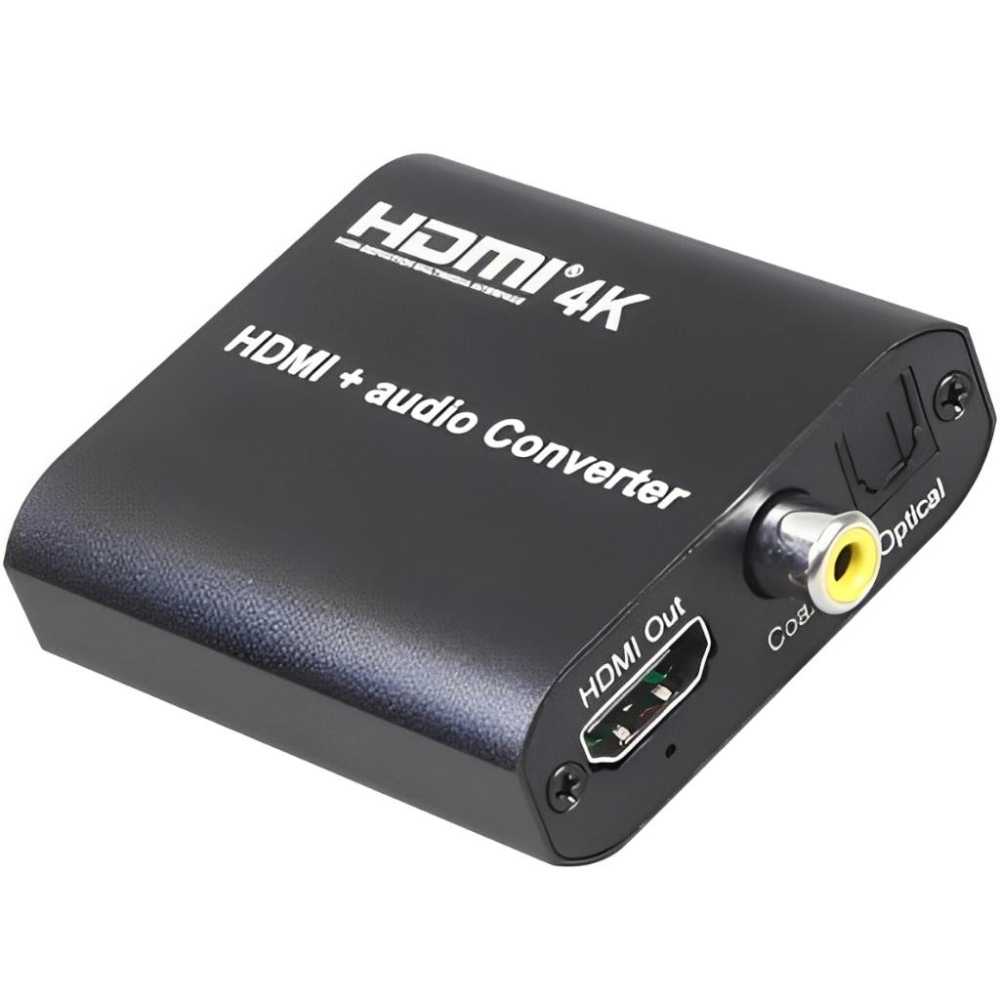伽利略 HDAUOC HDMI 4K 音/視頻分離器 光纖/同軸輸出 光華商場-細節圖2