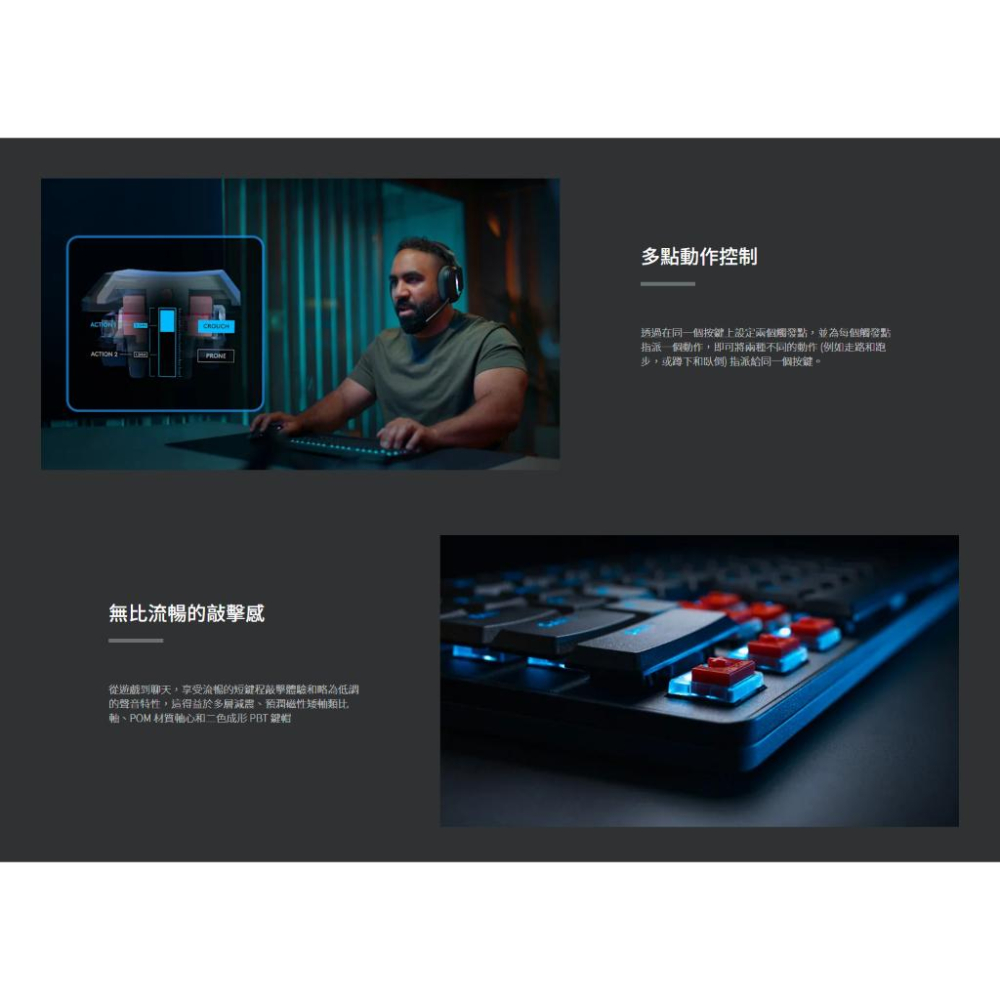 Logitech 羅技 G G515 RAPID TKL 類比磁軸電競鍵盤 遊戲鍵盤 機械鍵盤 電競鍵盤 光華商場-細節圖5