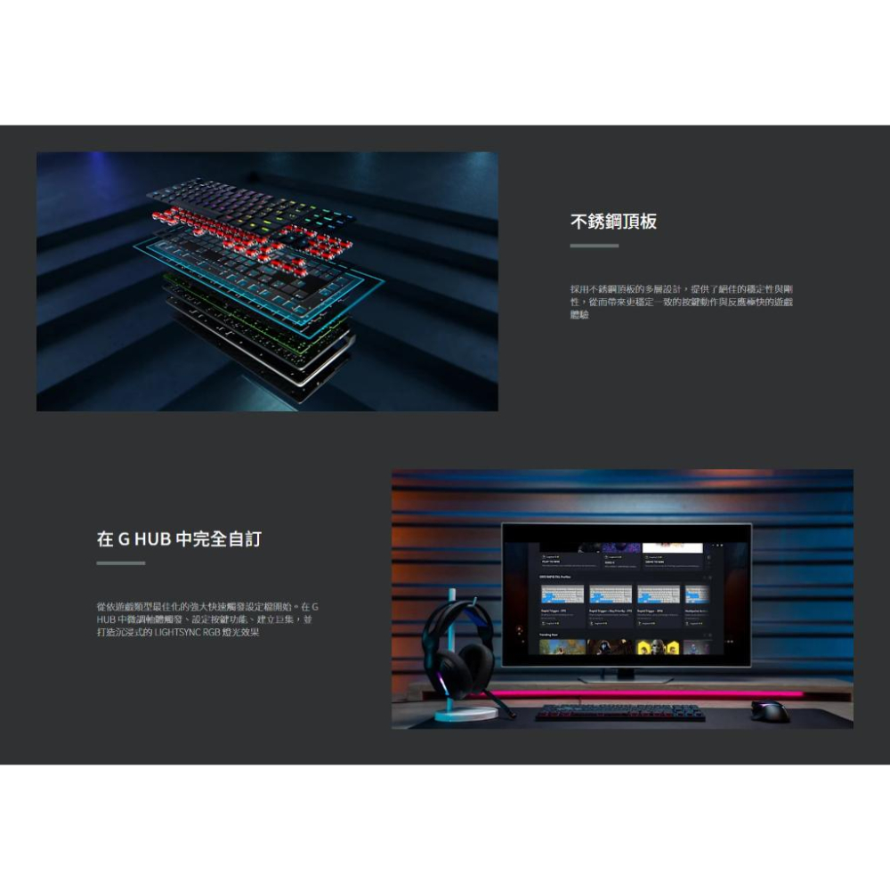 Logitech 羅技 G G515 RAPID TKL 類比磁軸電競鍵盤 遊戲鍵盤 機械鍵盤 電競鍵盤 光華商場-細節圖6