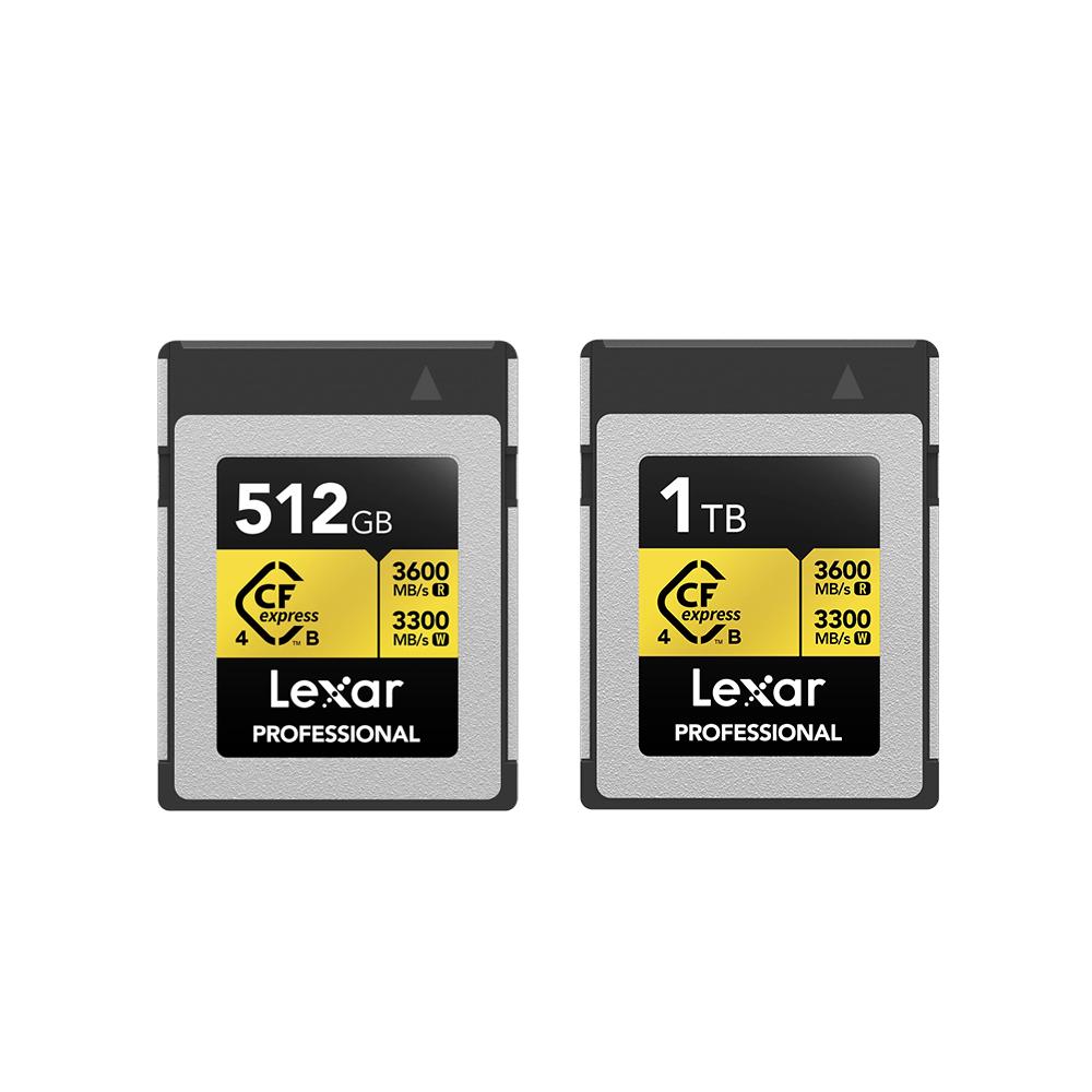 Lexar 雷克沙 CFexpress Type-B 4.0－512G／1TB Gold 系列 記憶卡 CF卡 光華-細節圖2
