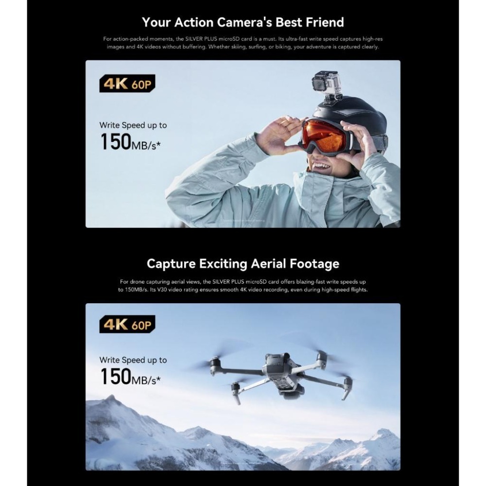 Lexar 雷克沙 Silver Plus－128G／256G／512G microSDXC UHS-I 記憶卡 光華-細節圖5