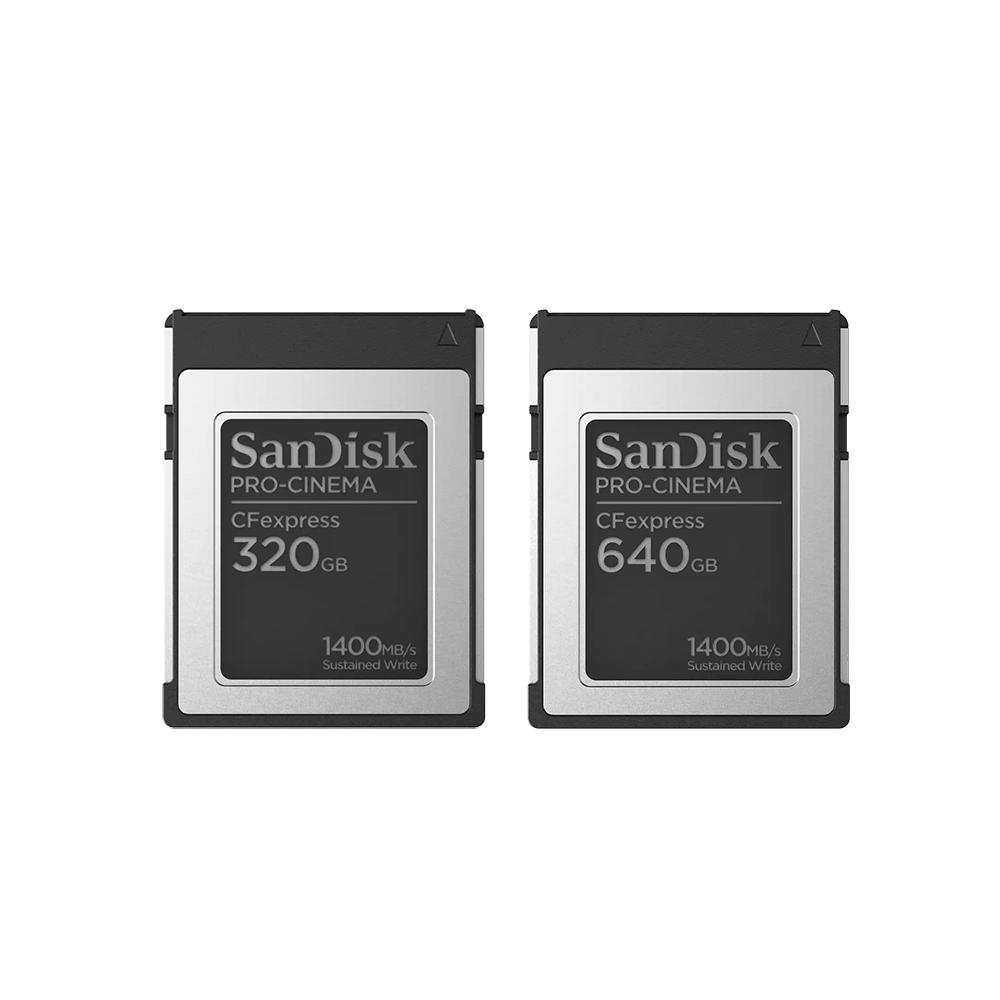 SanDisk PRO-CINEMA Cfexpress 320G／640G Type-B 記憶卡 CF卡 光華商場-細節圖2