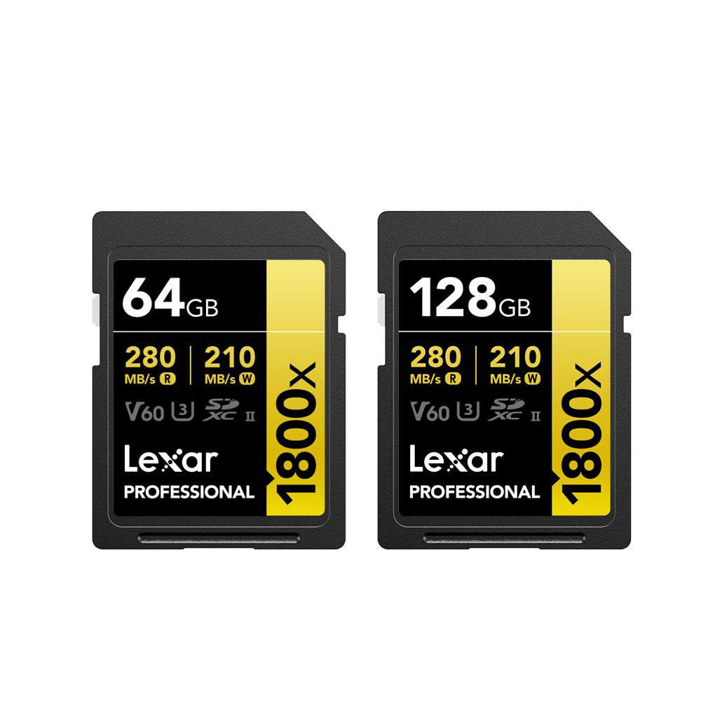 Lexar 雷克沙 Professional 1800x－64G／128G SDXC UHS-II 記憶卡 SD卡 光華-細節圖2