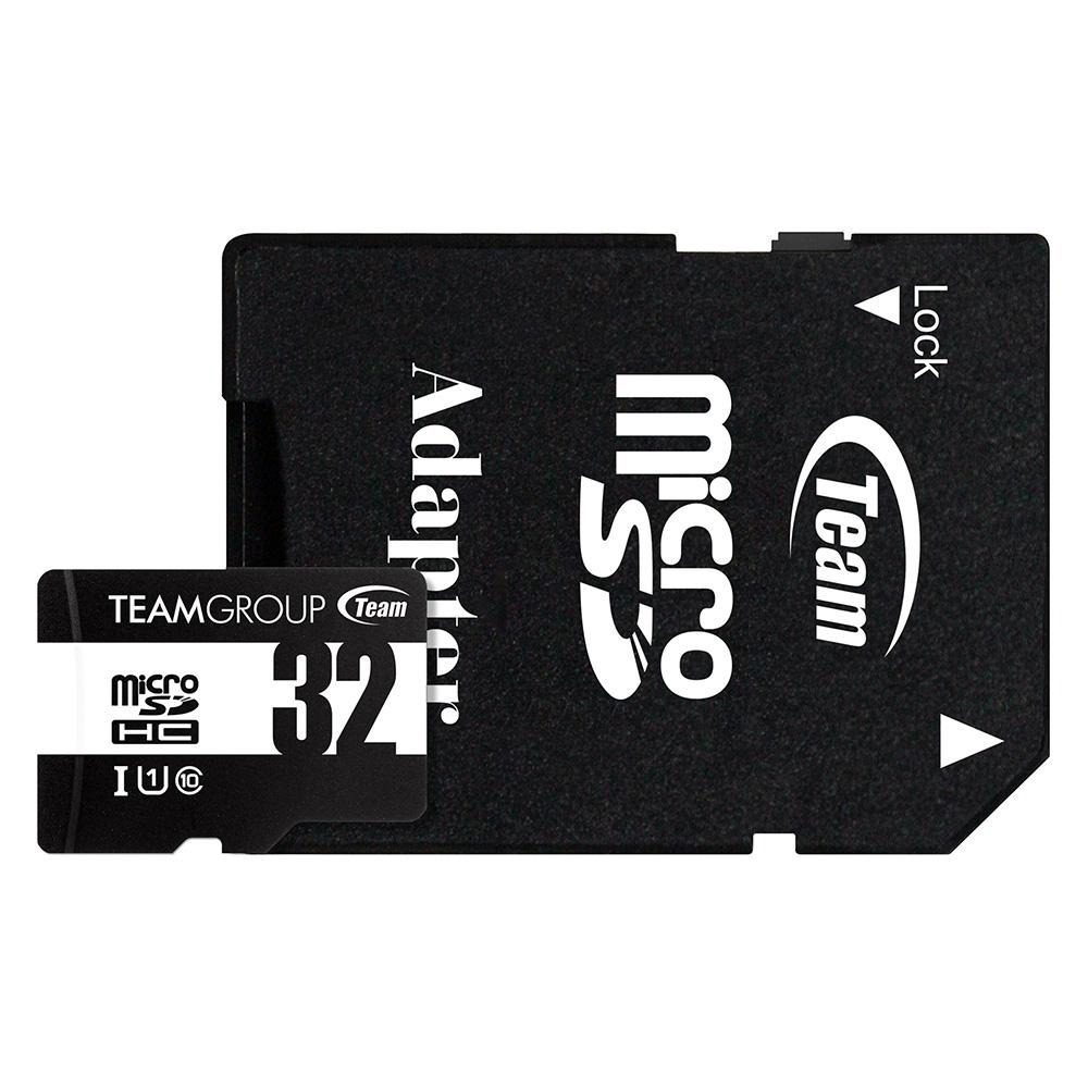 台灣製造 TEAM 十銓 Micro SDHC UHS-I U1 32G 64G 64GB 記憶卡 100M 附轉接卡-細節圖2