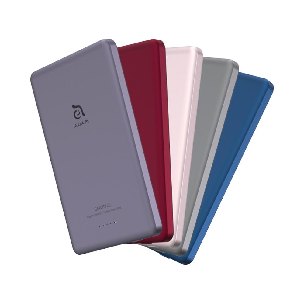 ADAM 亞果元素 GRAVITY C5 超薄型磁吸行動電源 行動充 Magsafe 無線充電 5000mAh 光華-細節圖2