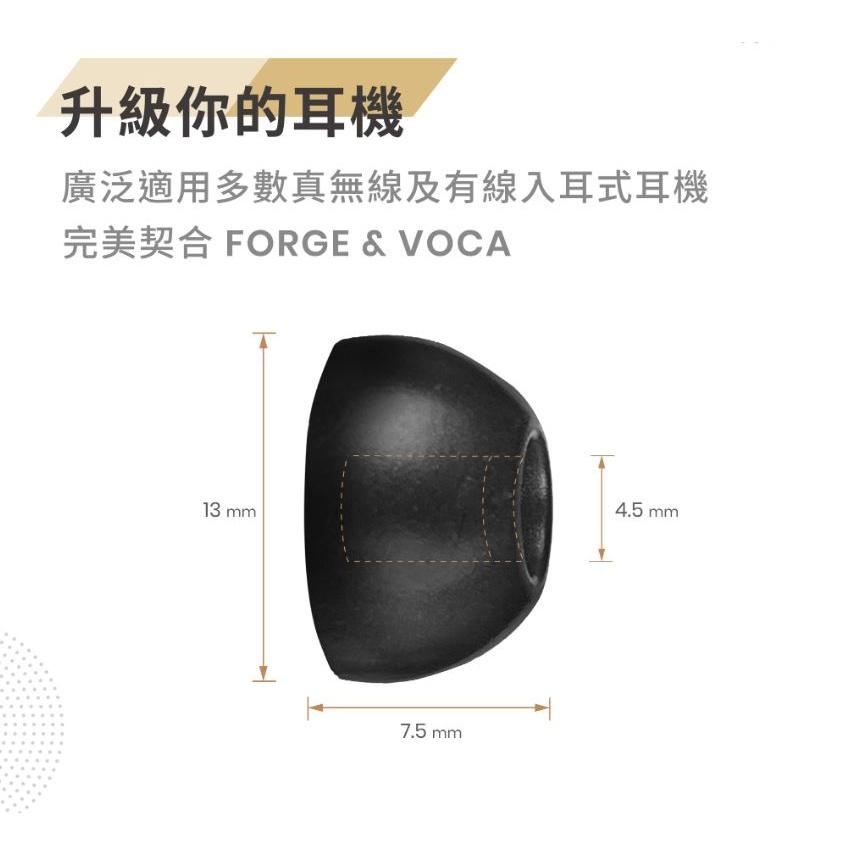 XROUND VOCA XO09 矽膠耳機套+XO08 記憶耳塞海綿 組合包 耳機保護套 耳塞 VOCA 專用 光華商場-細節圖5