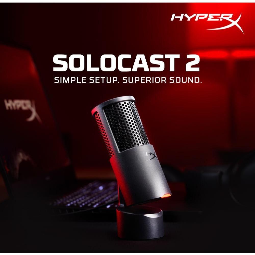 HyperX SoloCast 2 心型指向桌上型麥克風 桌上型麥克風 麥克風 遊戲麥克風 光華商場 公司貨-細節圖3