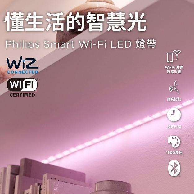 Philips 飛利浦 WiZ Wi-Fi 全彩燈帶 PW01N/PW02N/PW018 全彩燈條 延伸燈帶 光華商場-細節圖3