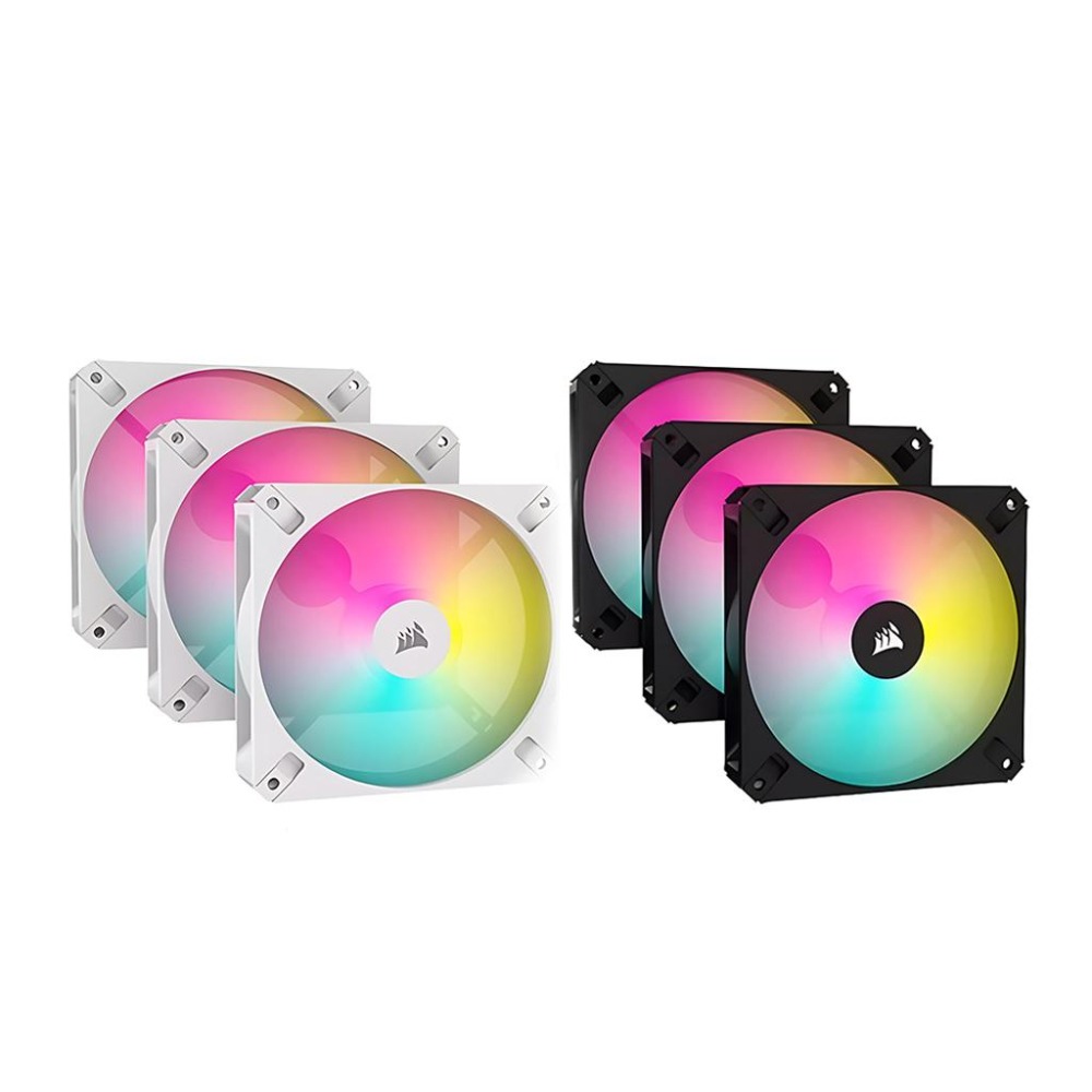 CORSAIR 海盜船 AR120 ARGB 風扇 黑色 白色 單入 三入 電腦風扇 光華商場-細節圖2