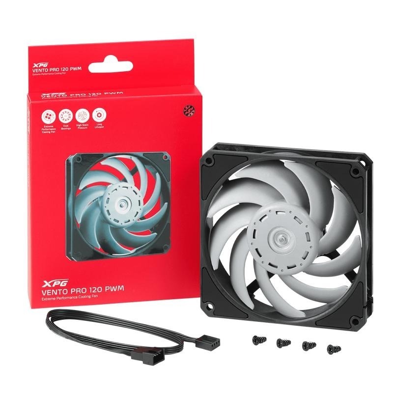 【組合套餐】ADATA 威剛 XPG VENTO PRO 120 PWM Gentle Tyhpoon 溫柔颱風 風扇-細節圖3