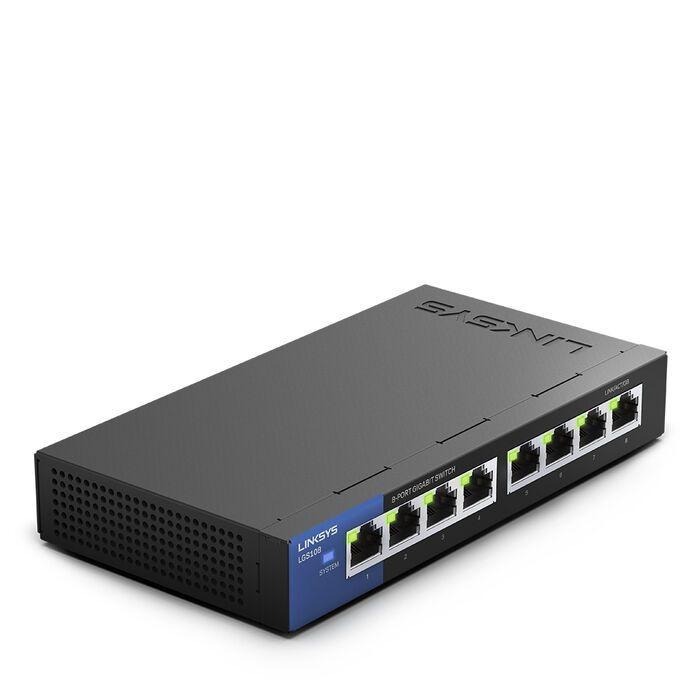 Linksys LGS108 8埠 Gigabit 乙太網路交換器 鐵殼 LGS108-AP 網路交換器 光華商場-細節圖2