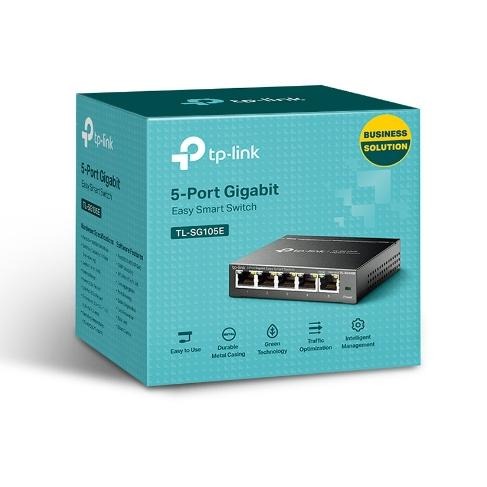 【限量優惠】TP-Link TL-SG108E 8埠 SG105E Gigabit簡易智慧型網路交換器 SG108E-細節圖3