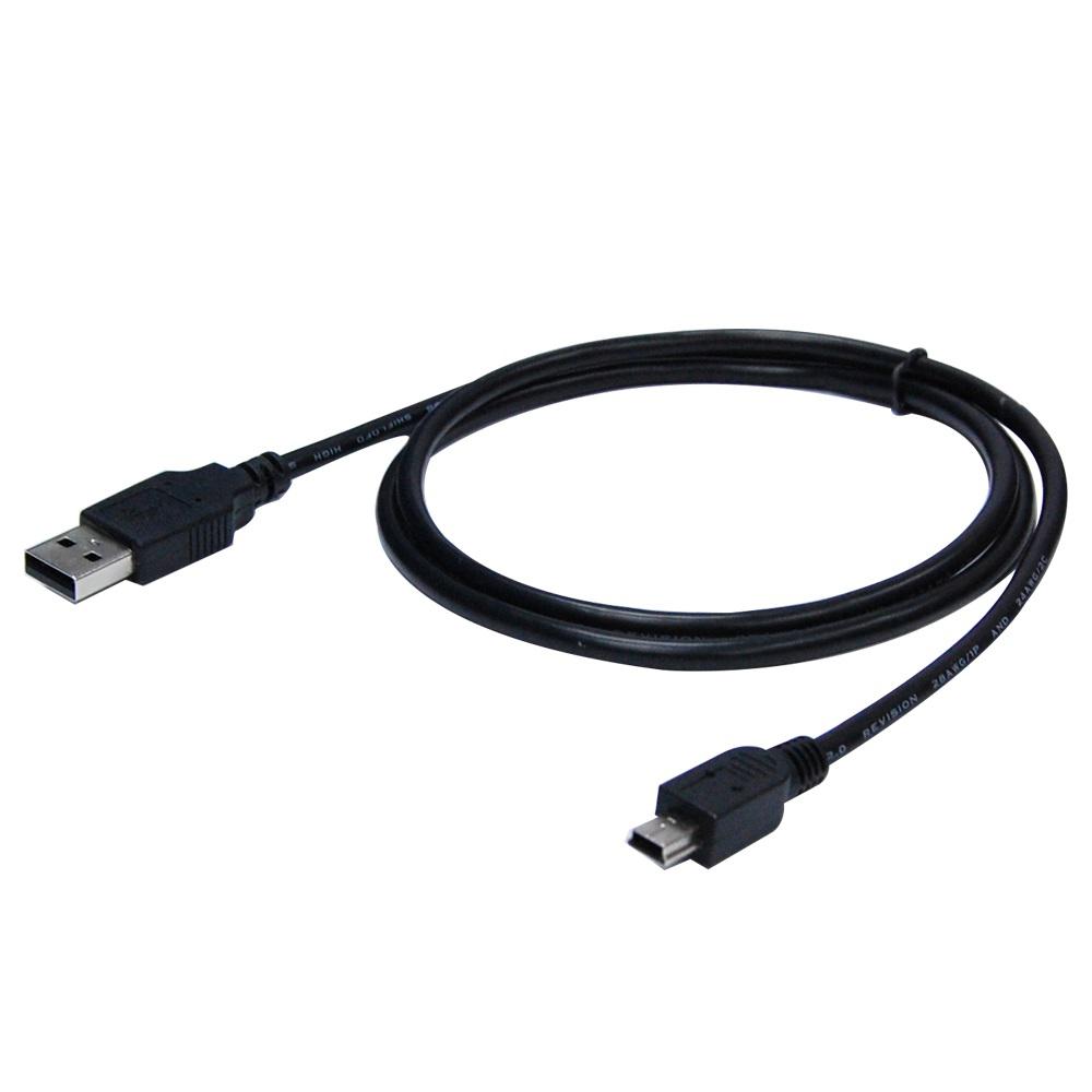 Cable 強效抗干擾 USB A公-Mini5P 傳輸線 1m/1.8m/3m 光華-細節圖2