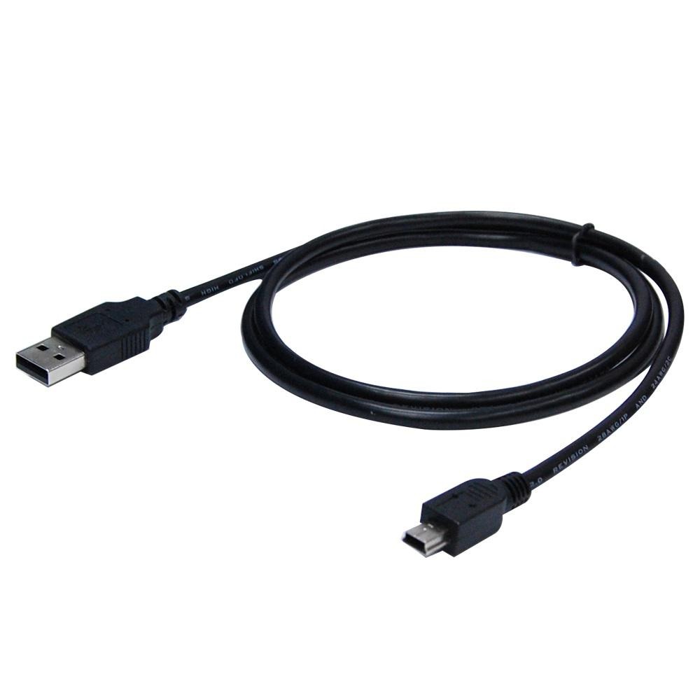 Cable 強效抗干擾 USB A公-Mini5P 傳輸線 1m/1.8m/3m 光華-細節圖2