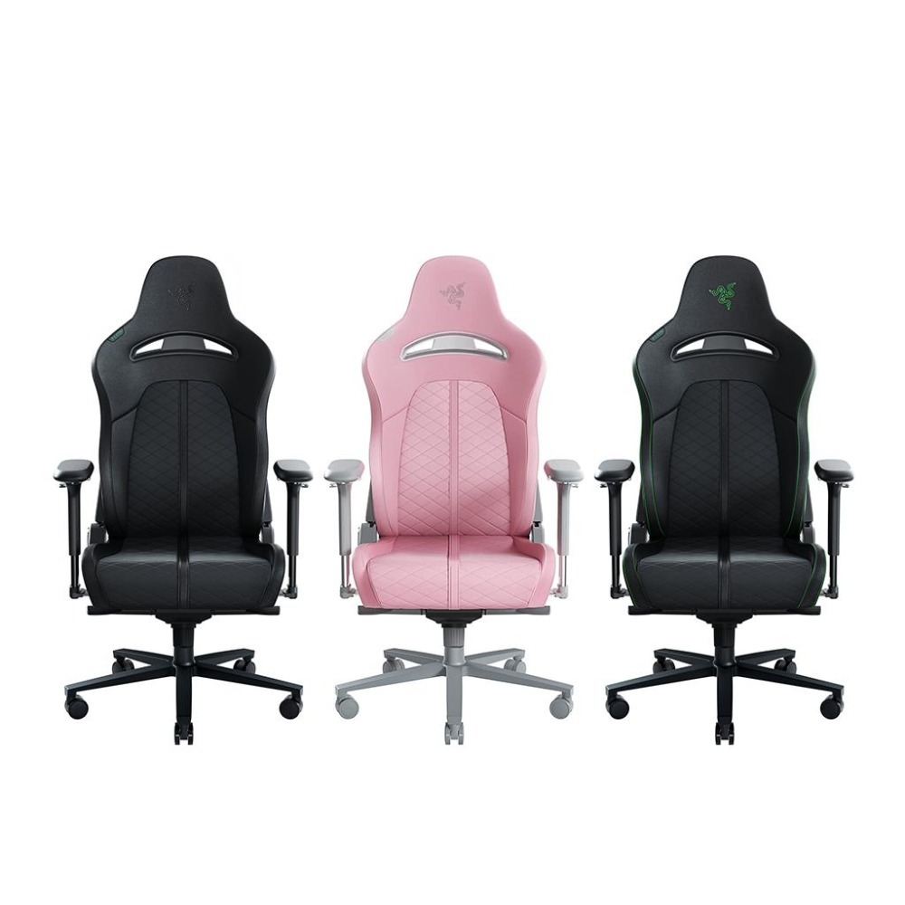 【現貨免運】Razer 雷蛇 Enki／Enki X－人體工學電競椅 粉／黑／綠／黑綠 遊戲椅 電競椅 公司貨-細節圖2