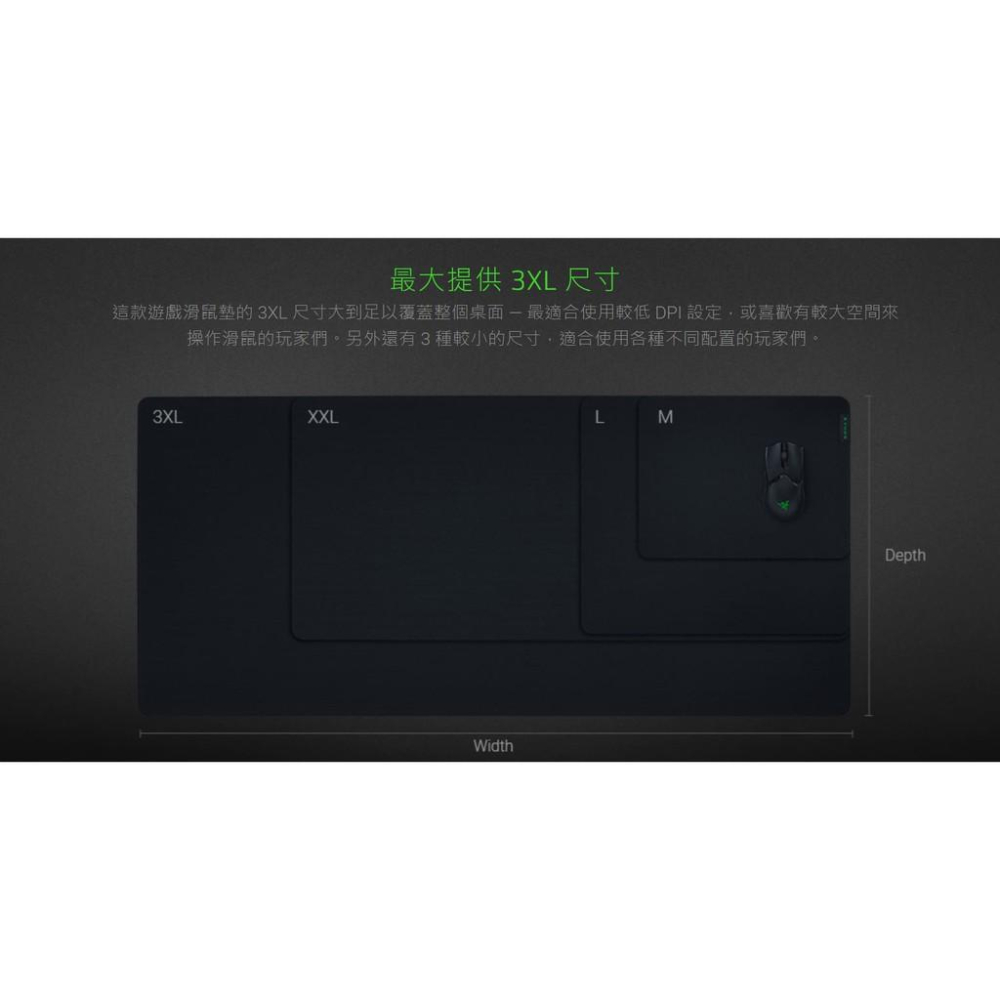 【現貨熱銷】Razer 雷蛇 Gigantus V2 巨甲蟲滑鼠墊 中 特大 大 M L XXL 滑鼠墊 光華商場-細節圖3