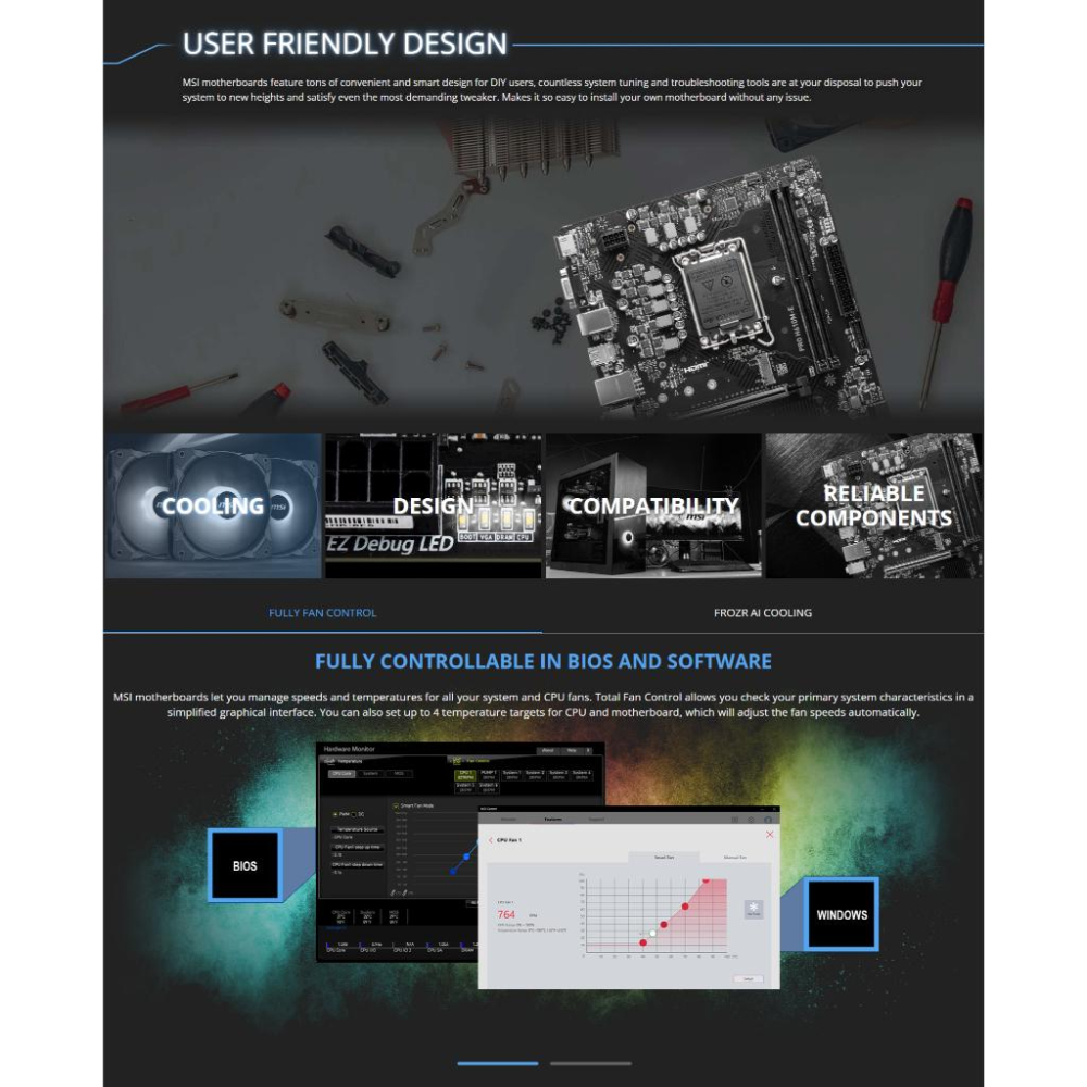 MSI 微星 PRO H610M-E－M-ATX 主機板 DDR5／LGA1700 光華商場-細節圖4