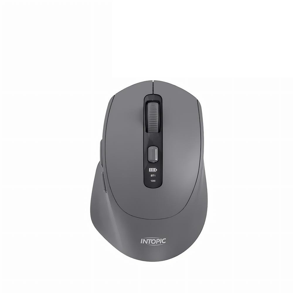 Intopic 廣鼎 MSW-D200 馭行者無線雙模充電滑鼠 無線滑鼠 藍芽滑鼠 辦公滑鼠 光華商場-細節圖2