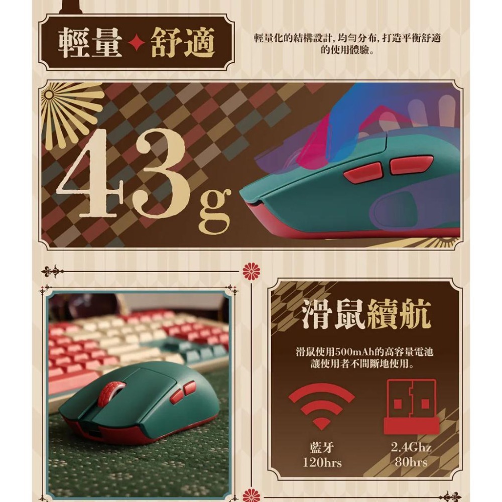 iRocks 艾芮克 K105RP 無線三模剪刀腳靜音鍵盤滑鼠組 無線鍵盤 無線滑鼠 藍芽鍵盤 鍵盤滑鼠組 光華商場-細節圖8